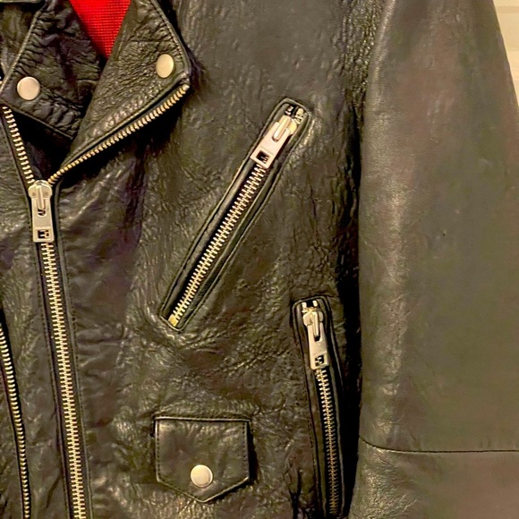 Stunning Zadig & Voltair Black Leather Jacket! Lamb skin - Picture 5 of 15